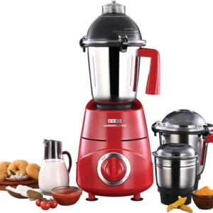 USHA Pro 1000 W Mixer Grinder (Thunder Pro | 3 Jars)